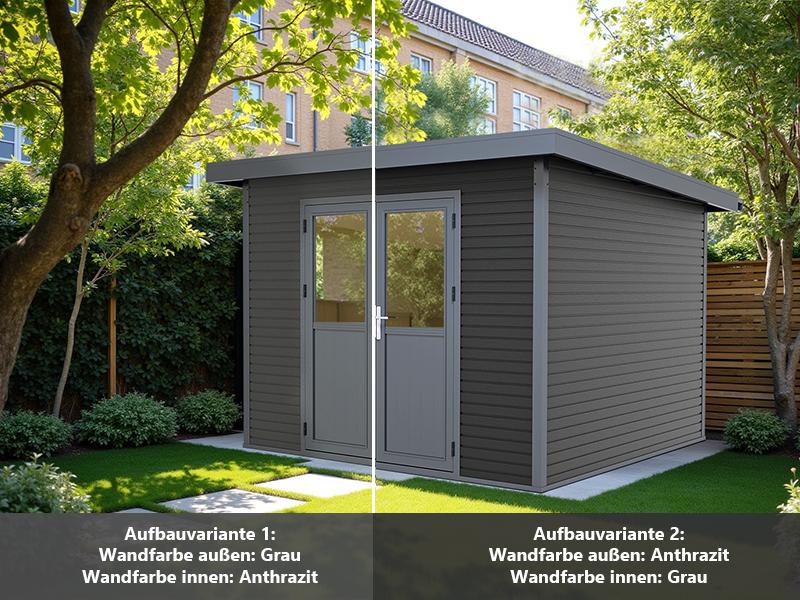 WPC Gartenhaus Linia 2828