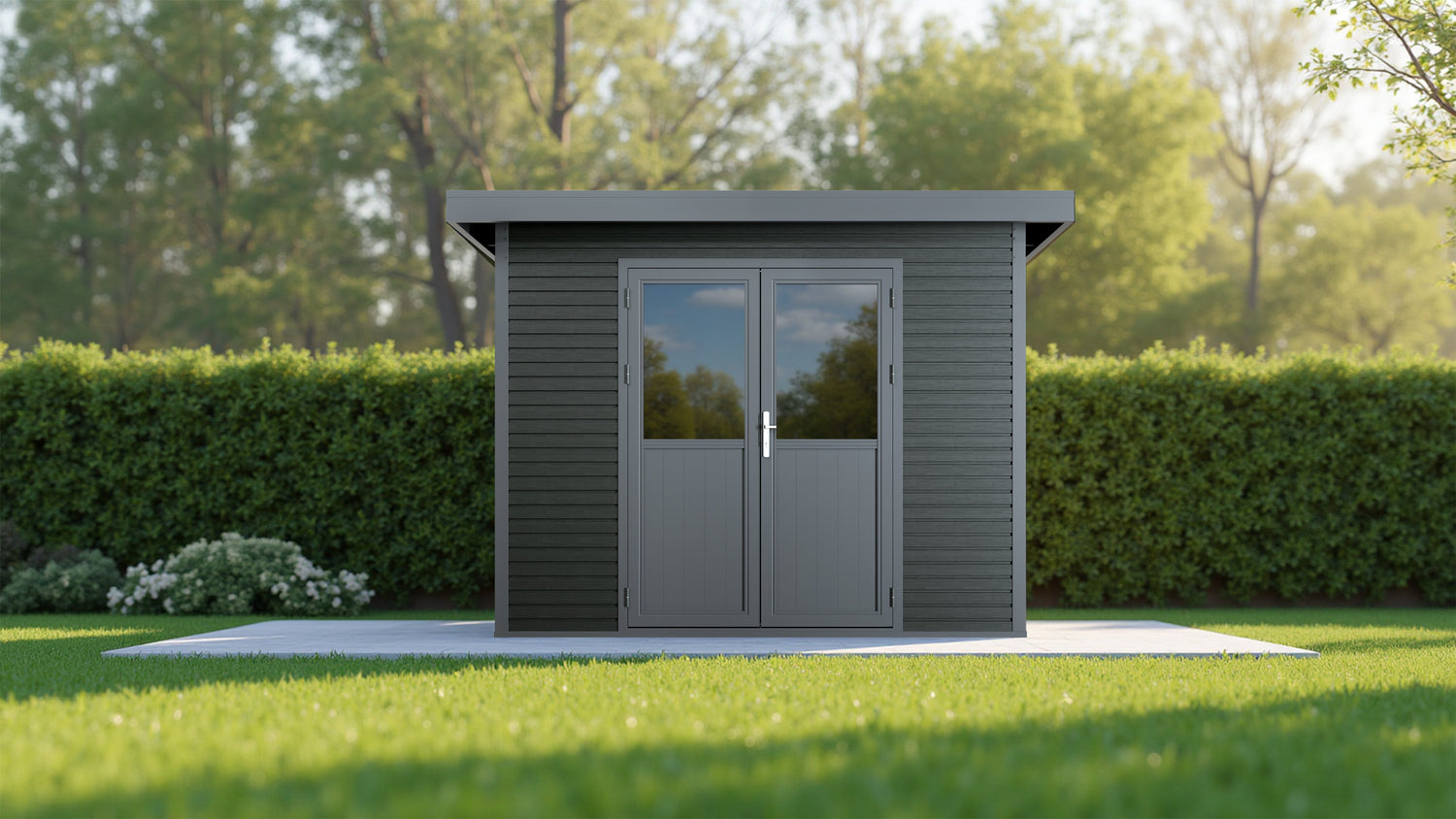 WPC Gartenhaus Linia 2824