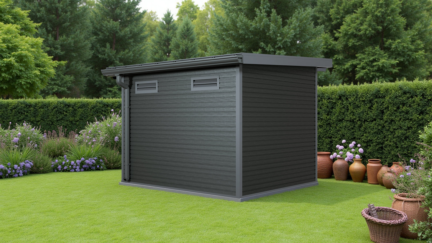 WPC Gartenhaus Linia 2824