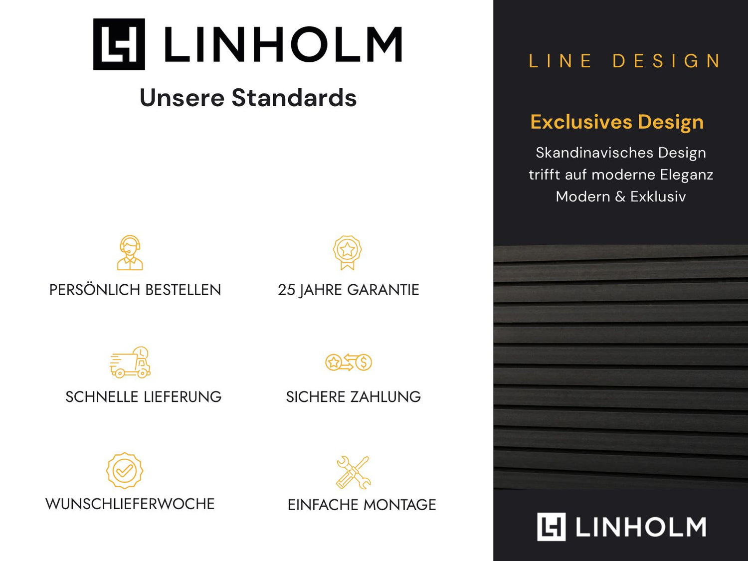 Linholm WPC Gartenhaus Linia 2424