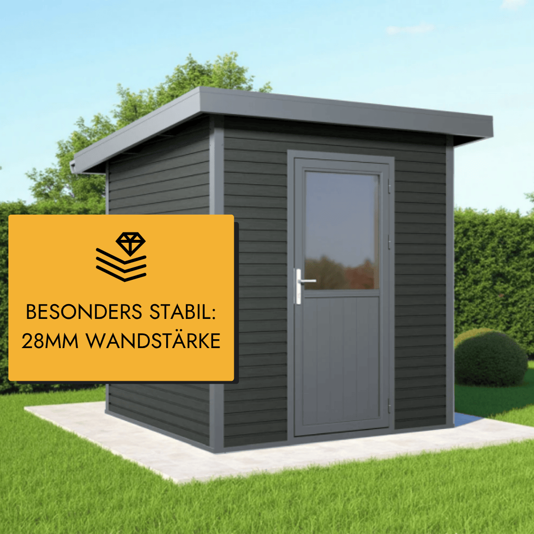 WPC Gartenhaus Linia 2020