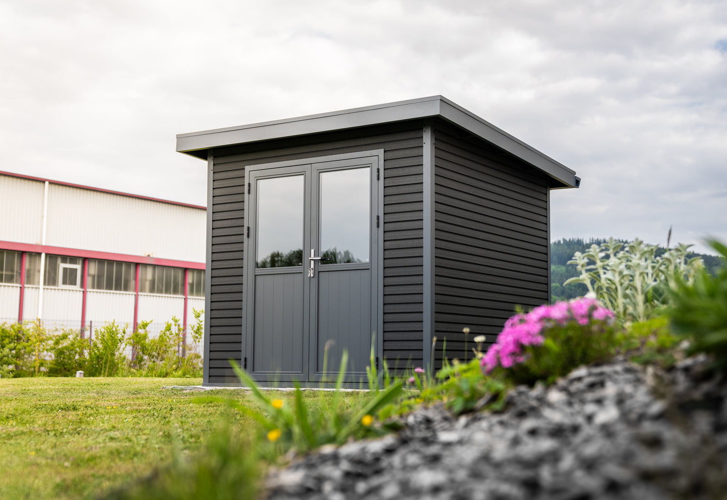 WPC Gartenhaus Linia 2424