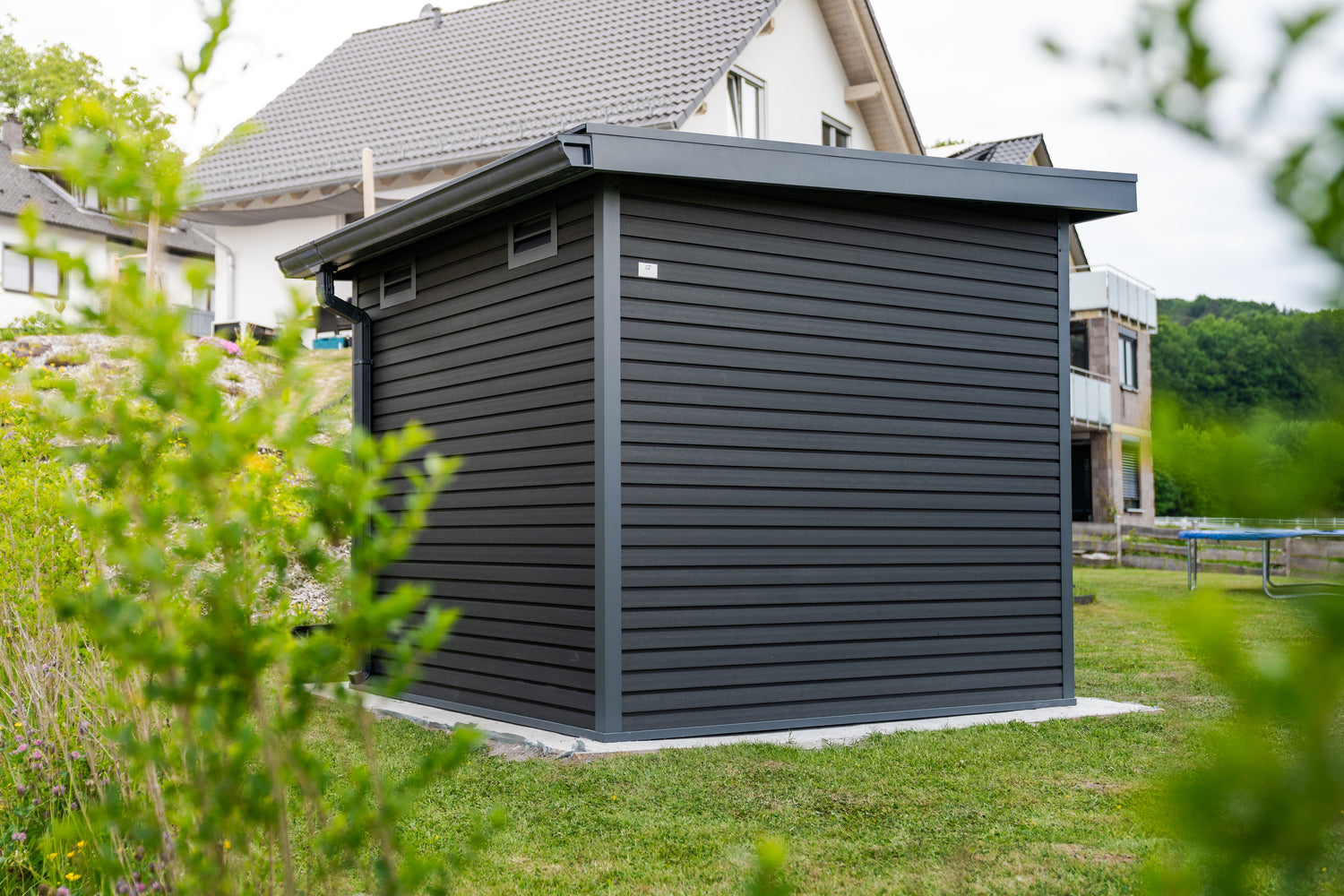 WPC Gartenhaus Linia 2424