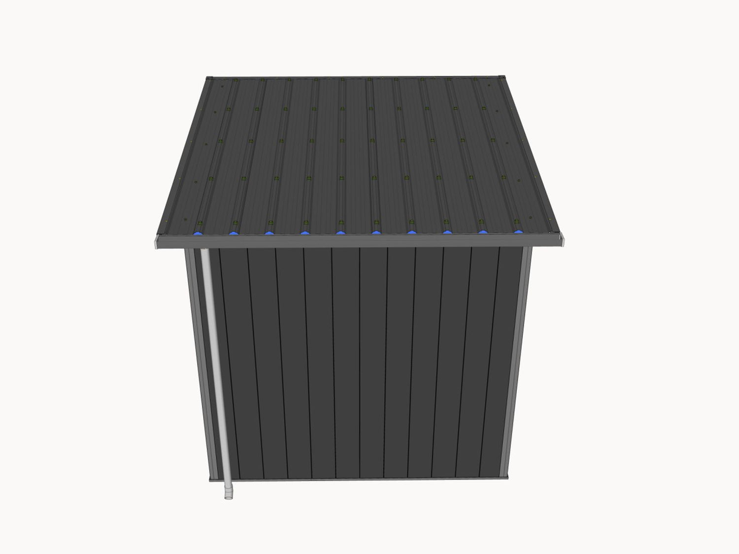 Linholm WPC Gartenhaus Skagen 2222 mit Oberlichtfenster
