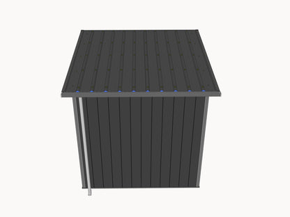 Linholm WPC Gartenhaus Skagen 2222 mit Oberlichtfenster
