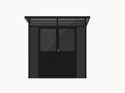 Linholm WPC Gartenhaus Skagen 2222 mit Oberlichtfenster