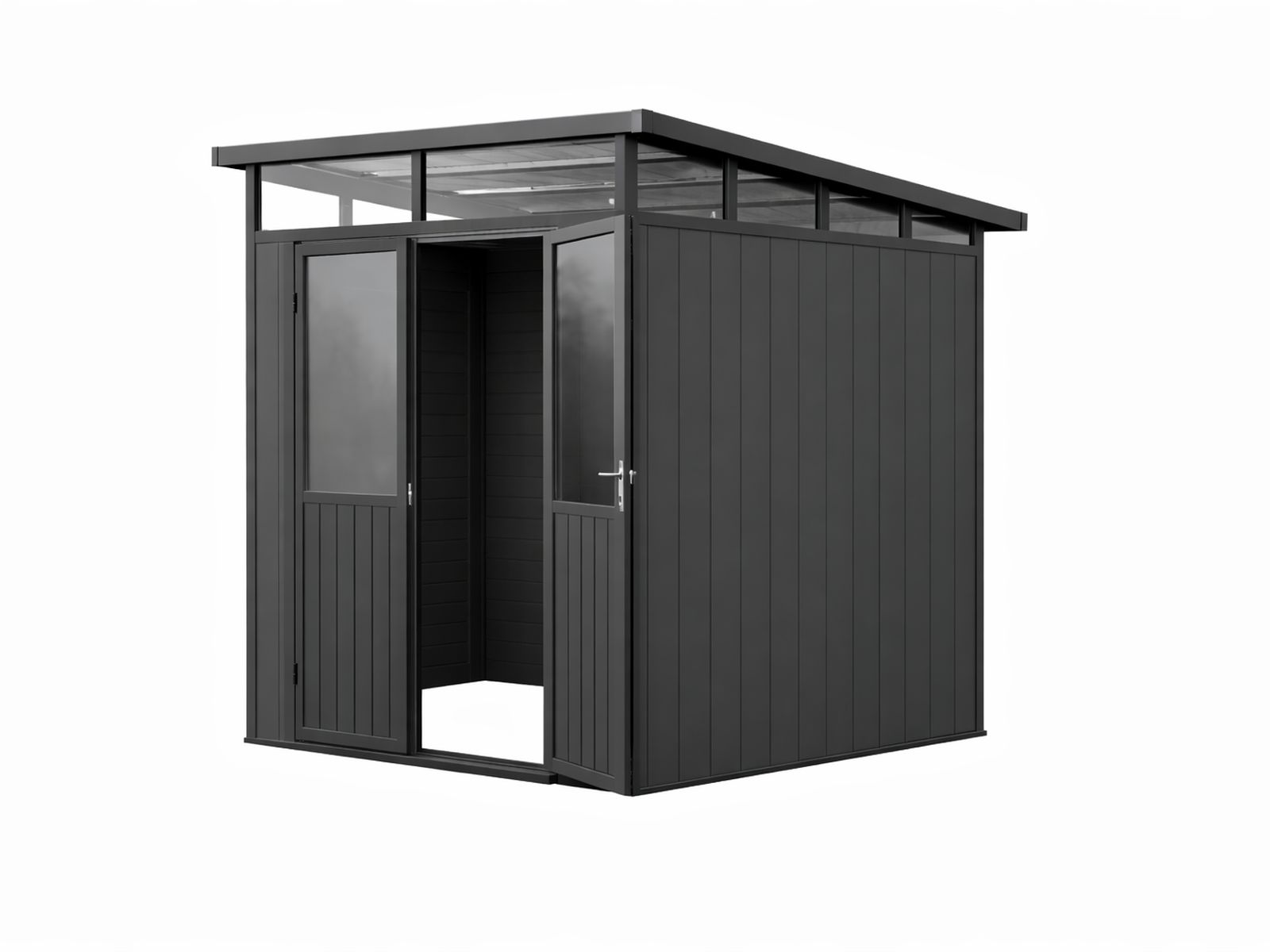 Linholm WPC Gartenhaus Skagen 2222 mit Oberlichtfenster