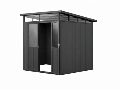 Linholm WPC Gartenhaus Skagen 2222 mit Oberlichtfenster